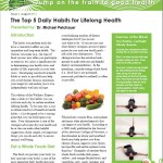 The Top 5 Daily Habits for Lifelong Health1