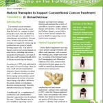 Natural Therapies to Support Conventional Cancer Treatment1