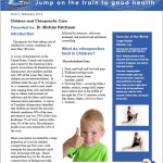 Children and Chiropractic Care1