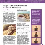 Ginger – A Modern Miracle Herb1