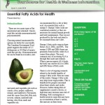 Essential Fatty Acids for Health1