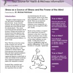 Stress as a Source of Illness and the Power of the Mind1