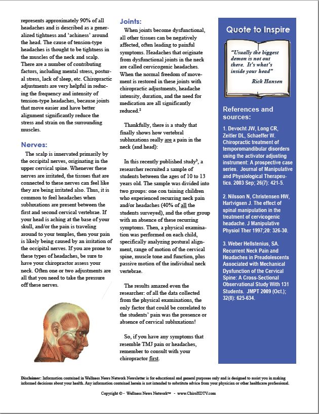 Chiropractic TMJ & Headaches2