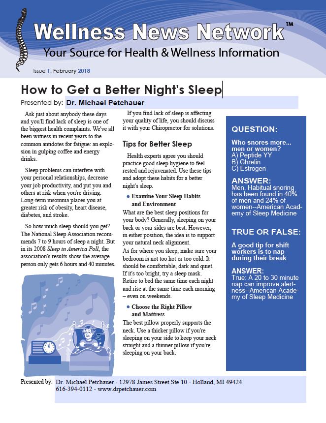 How to Get a Better Night Sleep1