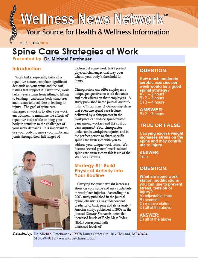 Spine Care Strategies at work1