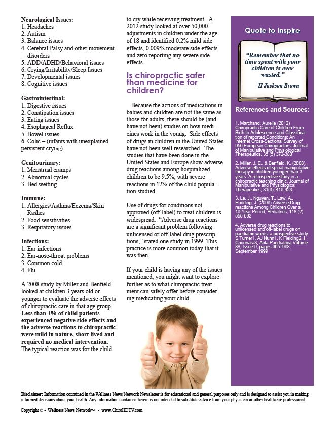 Children & Chiropractic Care2
